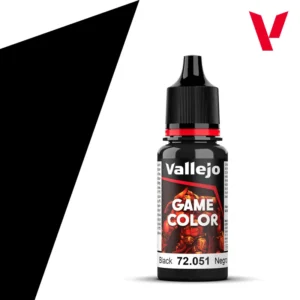 Vallejo Negro game color 72051